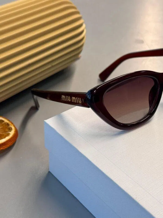 Miu Miu Cat-Eye Güneş Gözlüğü – Bordo Degrade
