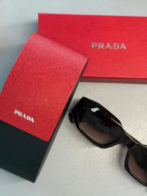 Prada Original Premium Full Set Güneş Gözlüğü -Kahve