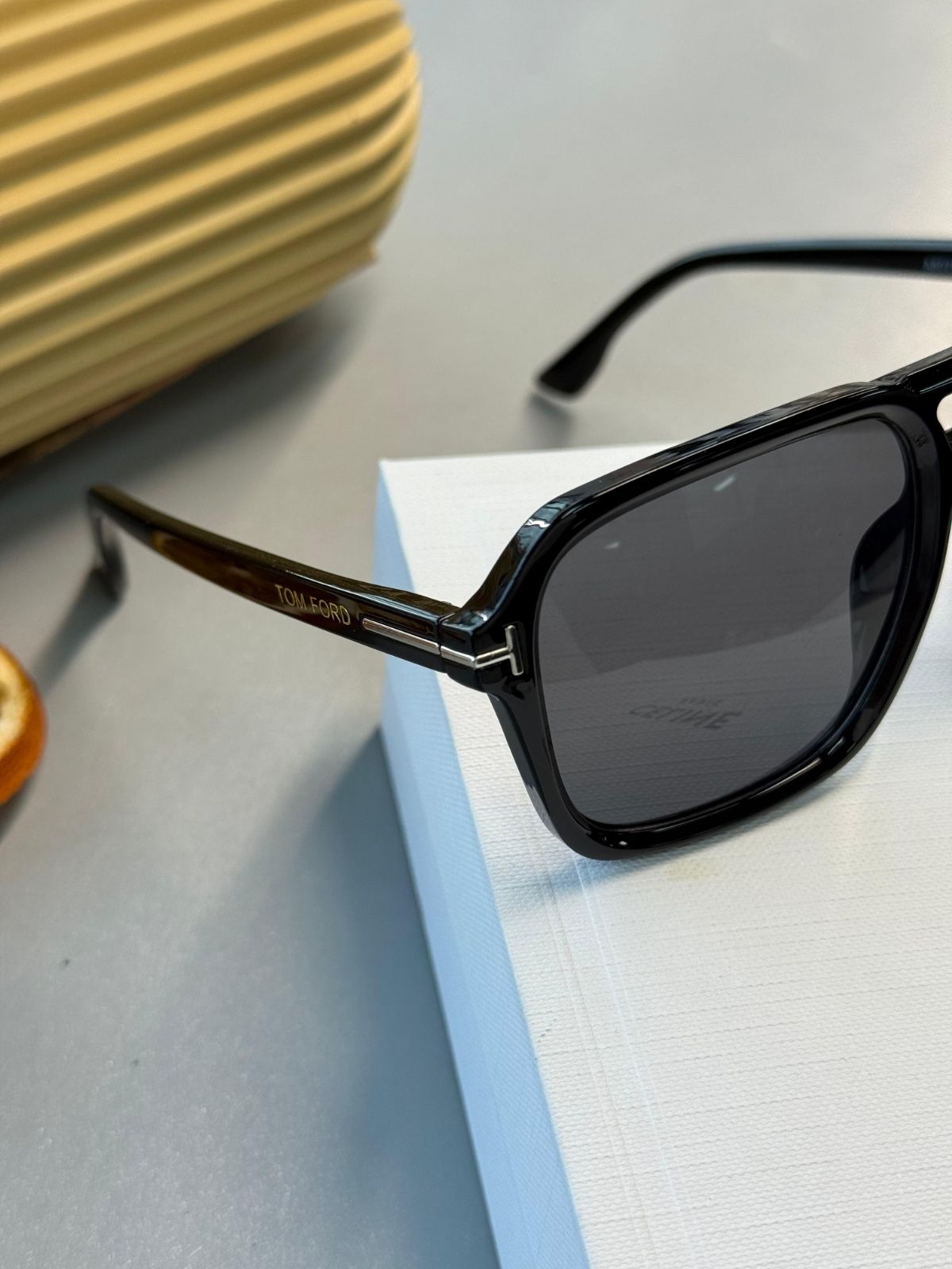 Tom Ford Dikdörtgen Güneş Gözlüğü – Black