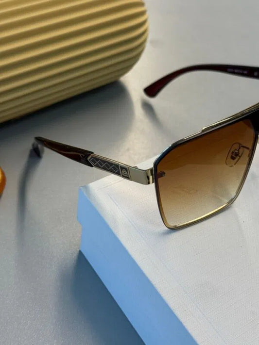 Maybach Eyewear Exelero Unisex Güneş Gözlüğü – Kahve