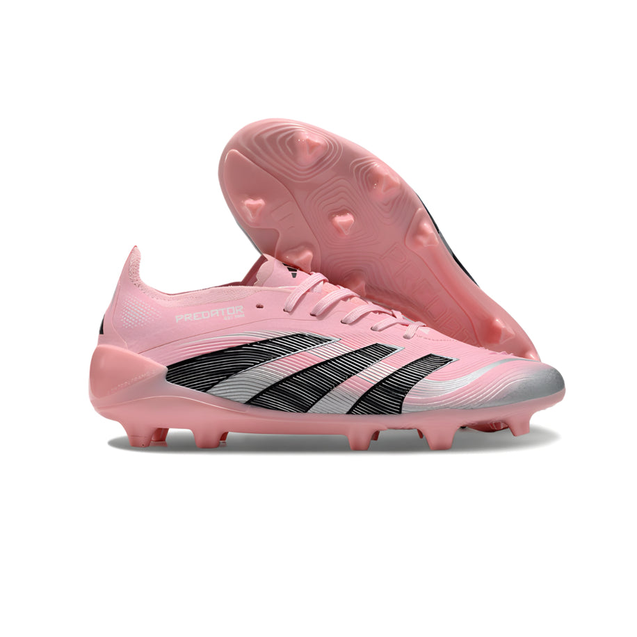 Adidas Predator Elite 25 Campo FG - Preto/Rosa