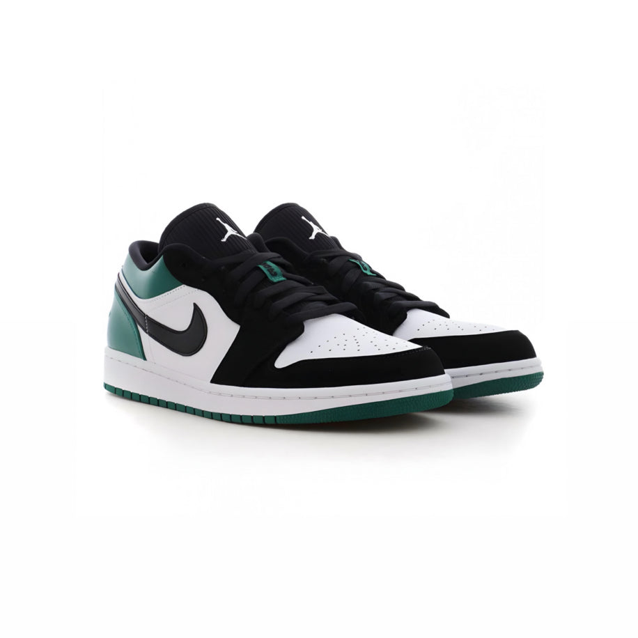 Nike Air Jordan 1 Low White Black Mystic Green