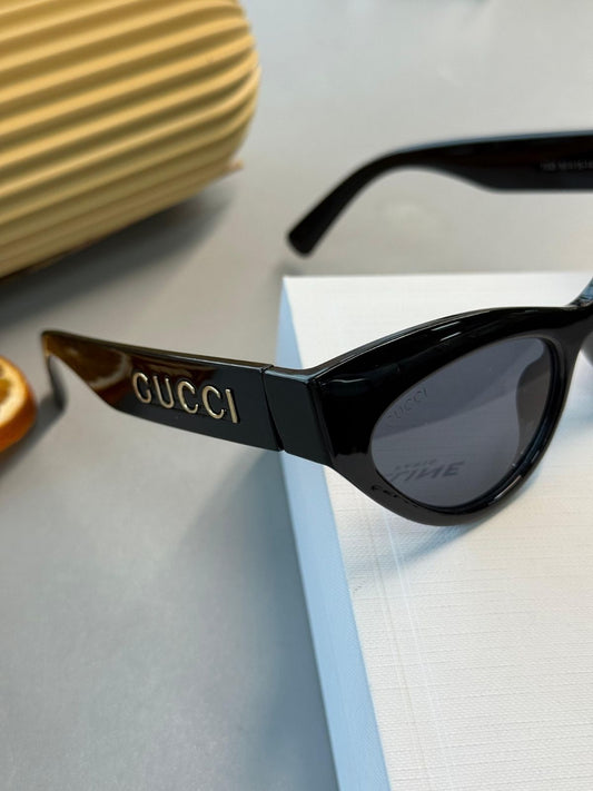 Gucci Kedi Gözü Güneş Gözlüğü – Keskin Siyah