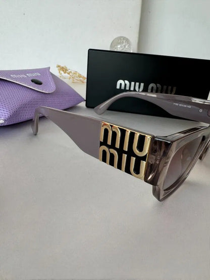 YENİ Miu Miu 10WS Güneş Gözlüğü – Vizon