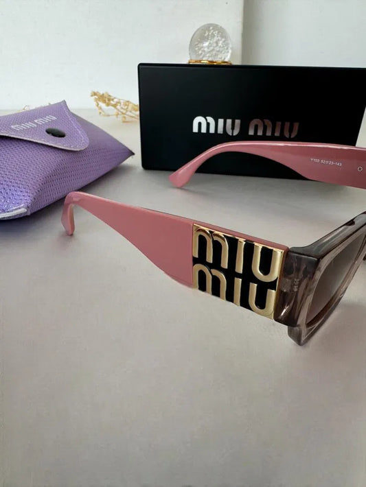 YENİ Miu Miu 10WS Güneş Gözlüğü – Pembe