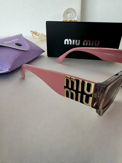 YENİ Miu Miu 10WS Güneş Gözlüğü – Pembe