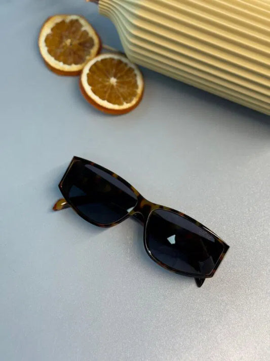 Celine Slim Rectangular Güneş Gözlüğü- Havana – Gri Degrade Lens