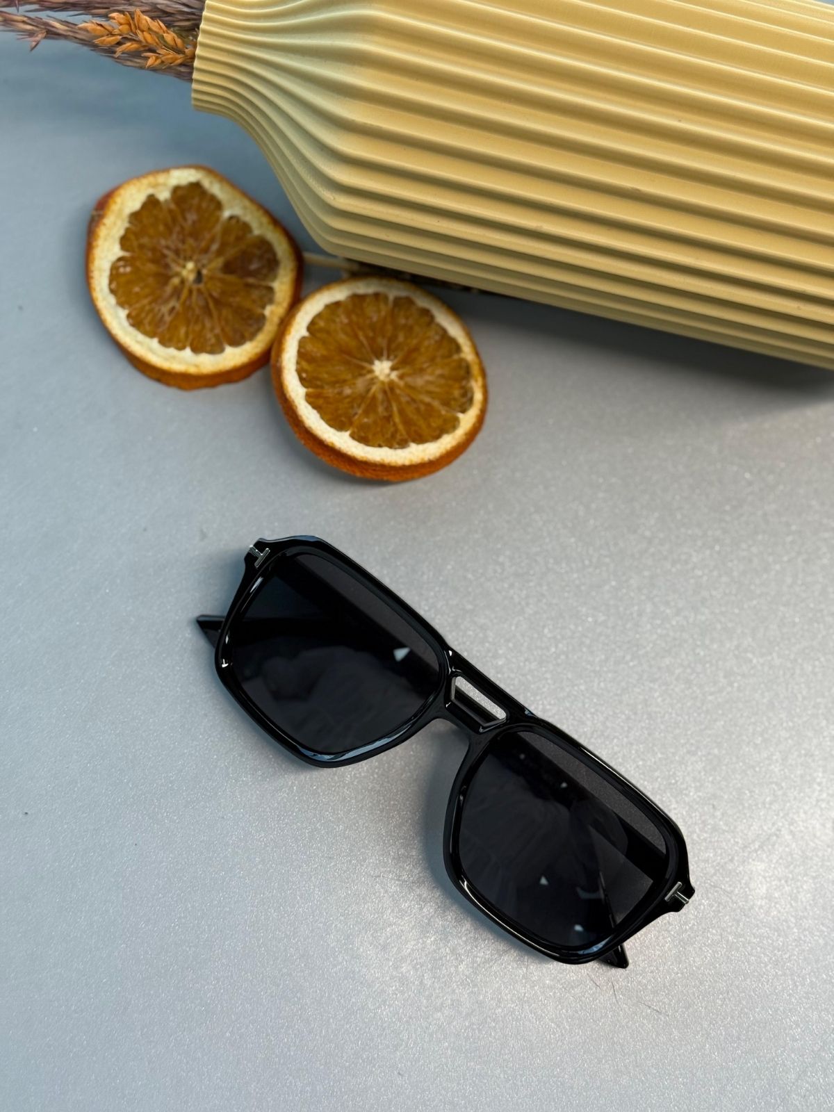 Tom Ford Dikdörtgen Güneş Gözlüğü – Black