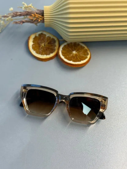 Louis Vuitton Clash Kare Güneş Gözlüğü – Kahve