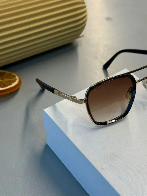 Lacoste Unisex Güneş Gözlüğü – Kahve logo cam
