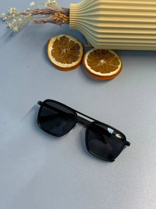 Lacoste Unisex Güneş Gözlüğü – Siyah logo cam