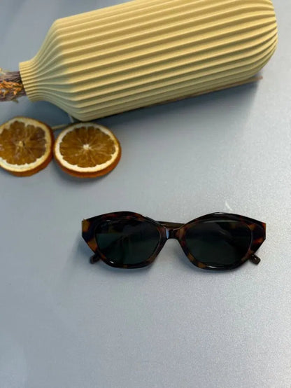 Saint Laurent SL M143 Cat-Eye Güneş Gözlüğü -Havana / Green