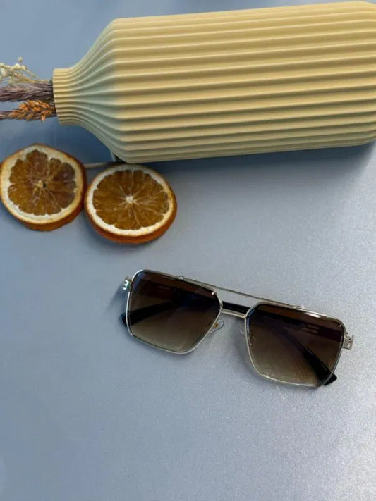 DITA Grand-Emperik Güneş Gözlüğü – Brushed White Gold / Cappuccino