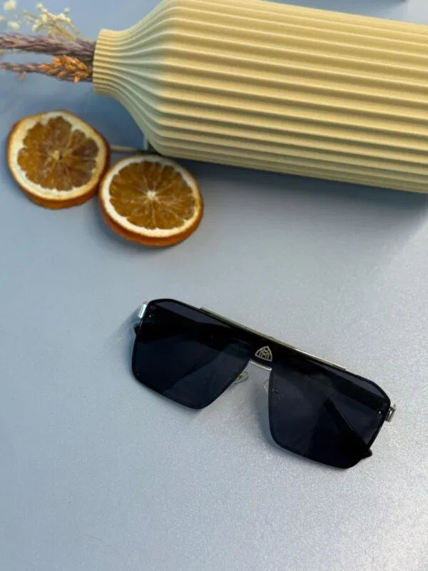 Maybach Eyewear Exelero Unisex Güneş Gözlüğü – Siyah Silver