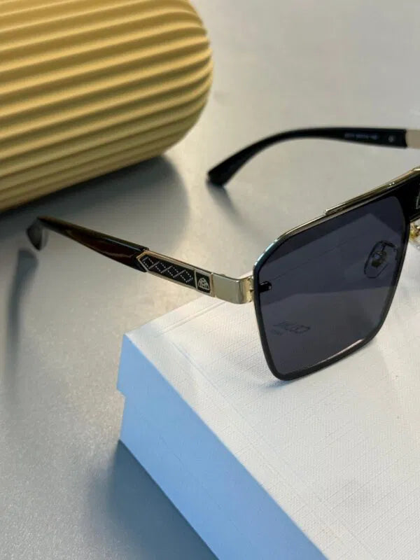Maybach Eyewear Exelero Unisex Güneş Gözlüğü – Siyah Silver