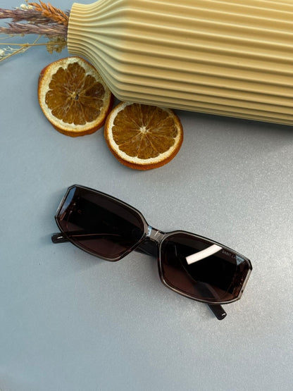 Yves Unisex Vintage Güneş Gözlüğü – Kahverengi