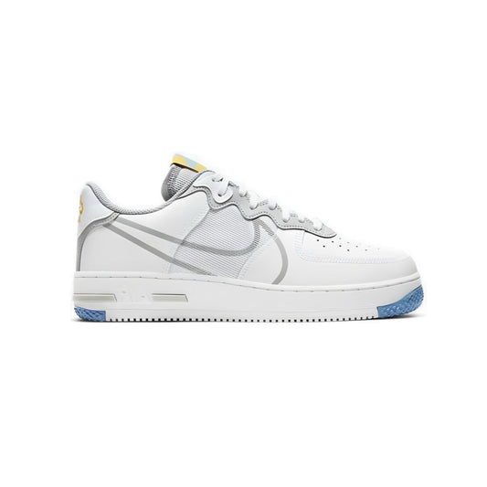 NikeAir Force 1 React 'Smoke Grey Gold'