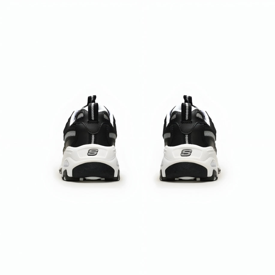 Skechers D'lites-Silver Black