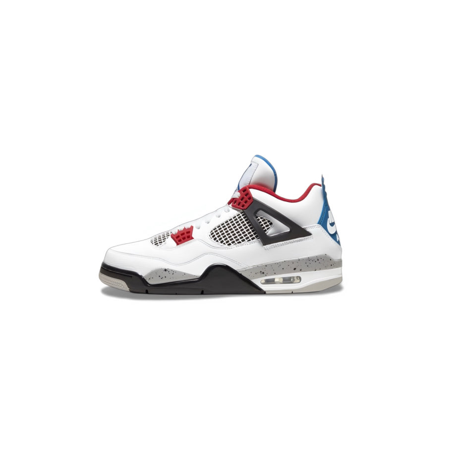 Nike Air Jordan retro 4 Blue And Red