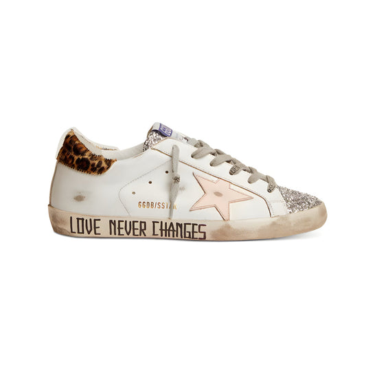 Golden Goose Women's Super Star Glitter Low Top Sneakers