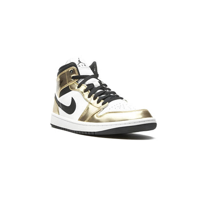 Nike Air Jordan 1 Mid SE Metallic Gold/Black/White