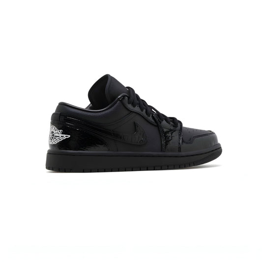 Nike Air Jordan 1 Low SE Patent Elephant Black