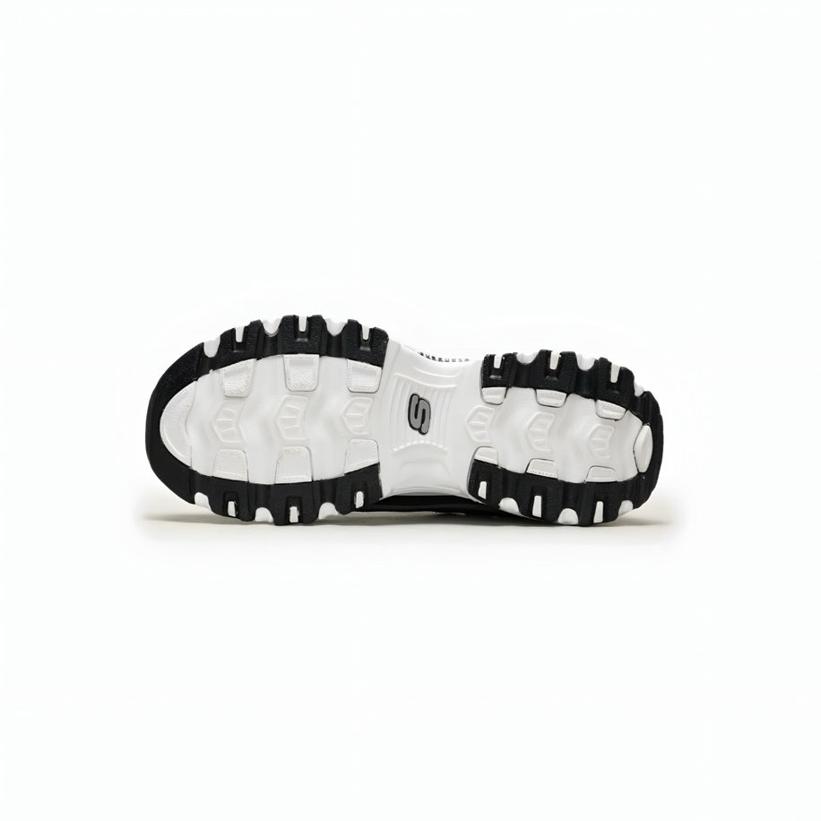 Skechers D'lites-Silver Black