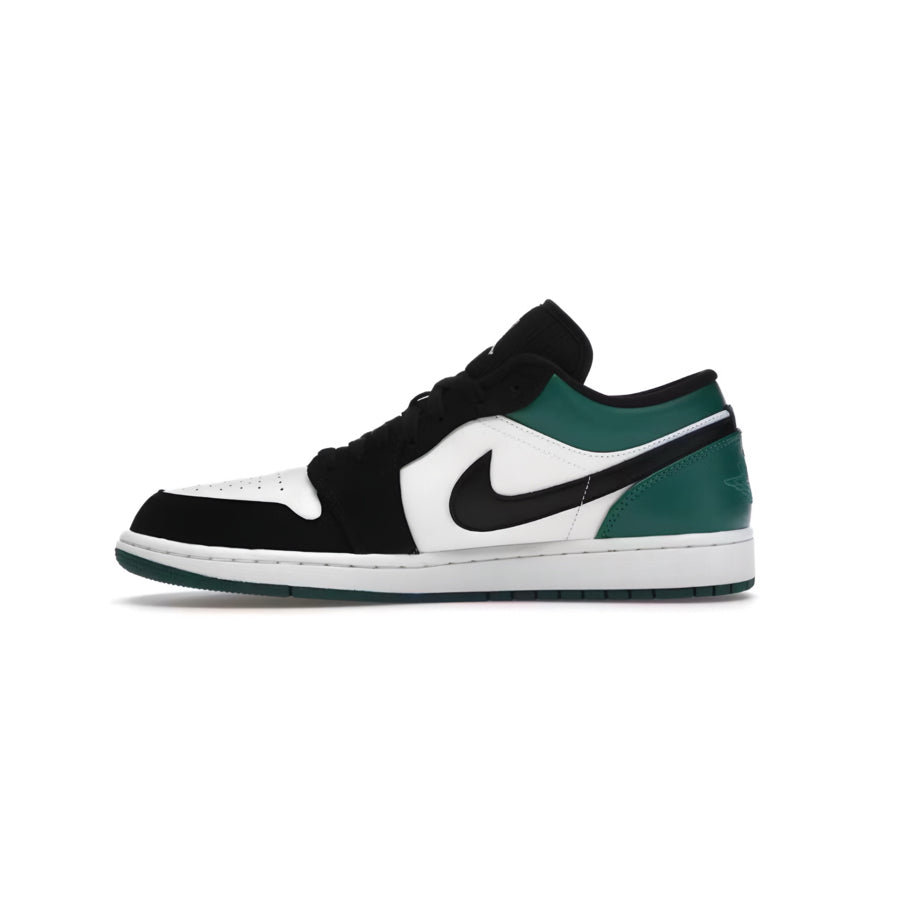 Nike Air Jordan 1 Low White Black Mystic Green