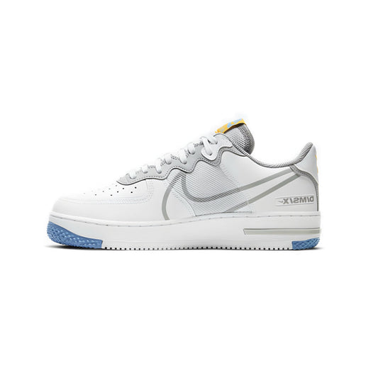 NikeAir Force 1 React 'Smoke Grey Gold'