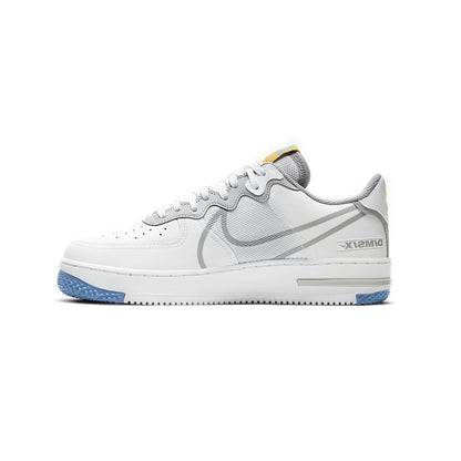 NikeAir Force 1 React 'Smoke Grey Gold'