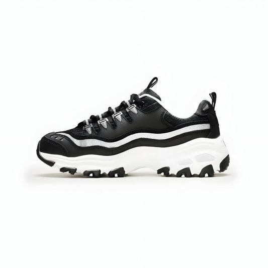 Skechers D'lites-Silver Black