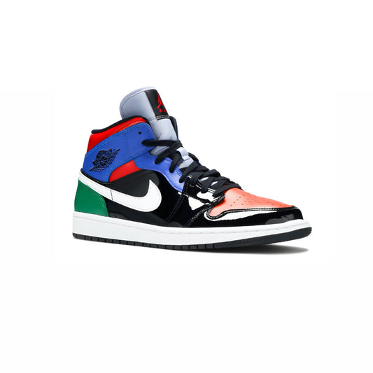 Nike Air Jordan 1 Mid Multi Patent