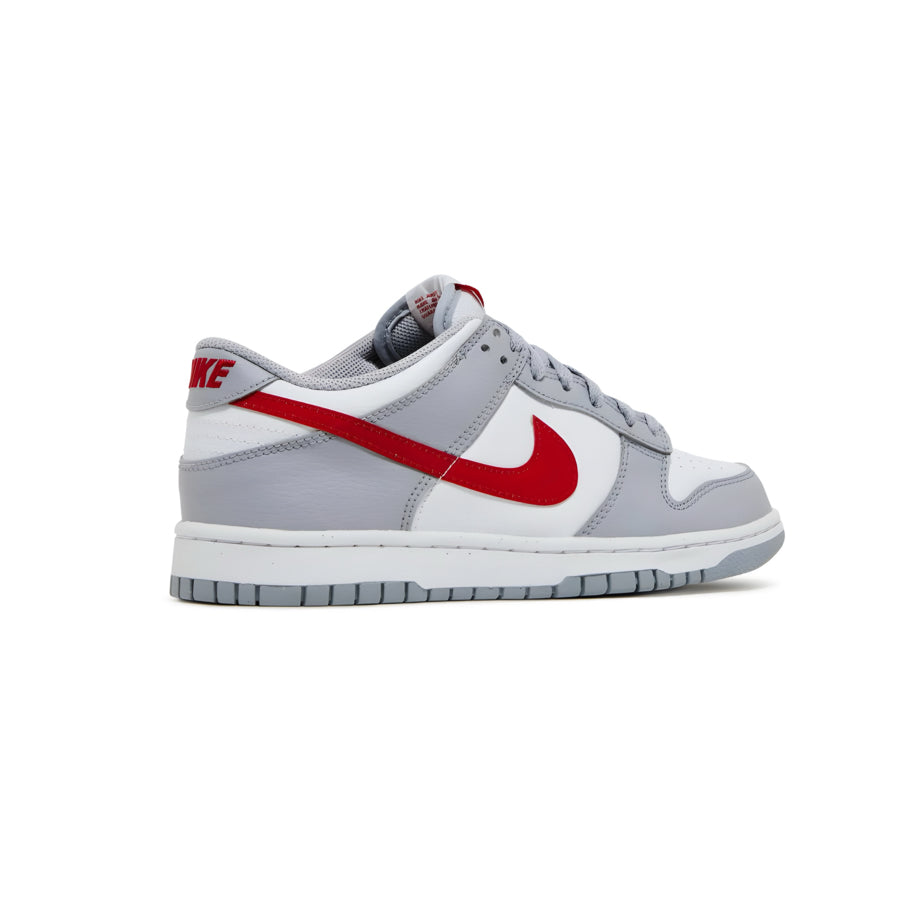 Nike Dunk Low White Grey Red