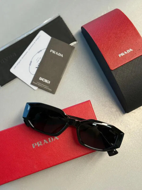 Prada Original Premium Full Set Güneş Gözlüğü – Siyah