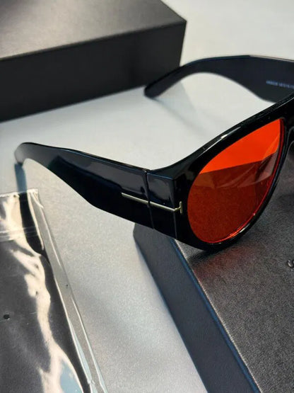 Tom Ford Original Premium Full Set Unisex Güneş Gözlüğü -Kırmızı