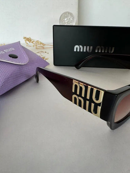 YENİ Miu Miu 10WS Güneş Gözlüğü – Acı Kahve